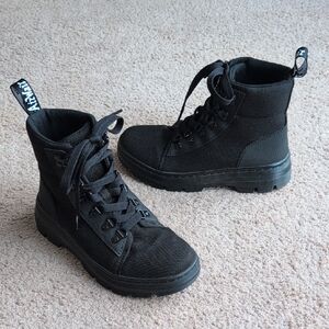 Dr. Martens Black Combs Boots Size 6